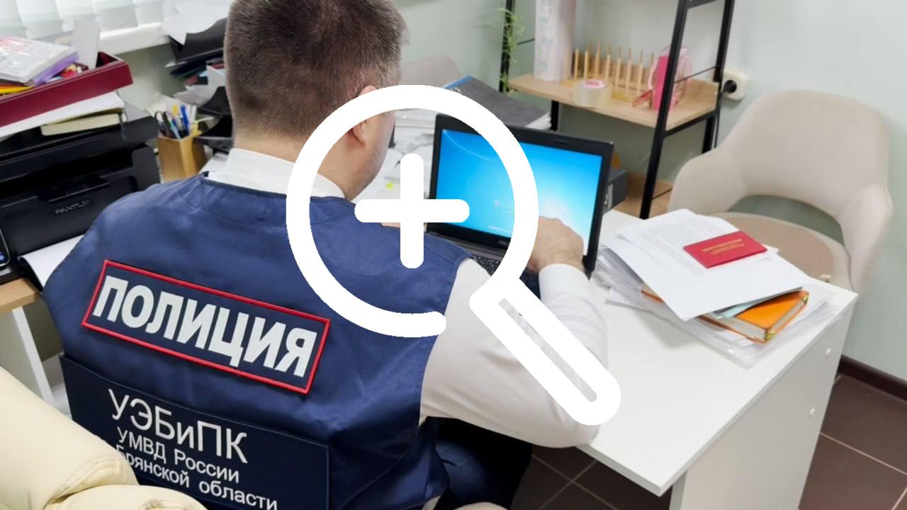 Полицейские в Брянской области выявили многомиллионное мошенничество