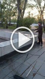 В Оренбурге готовят к запуску пять фонтанов В сквере у...