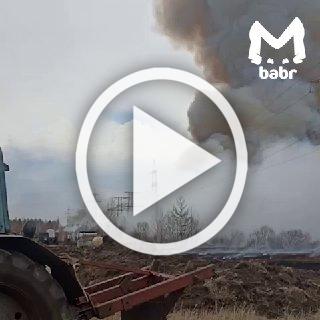 Пугающие кадры из Забайкалья: огромная стена едкого дыма...