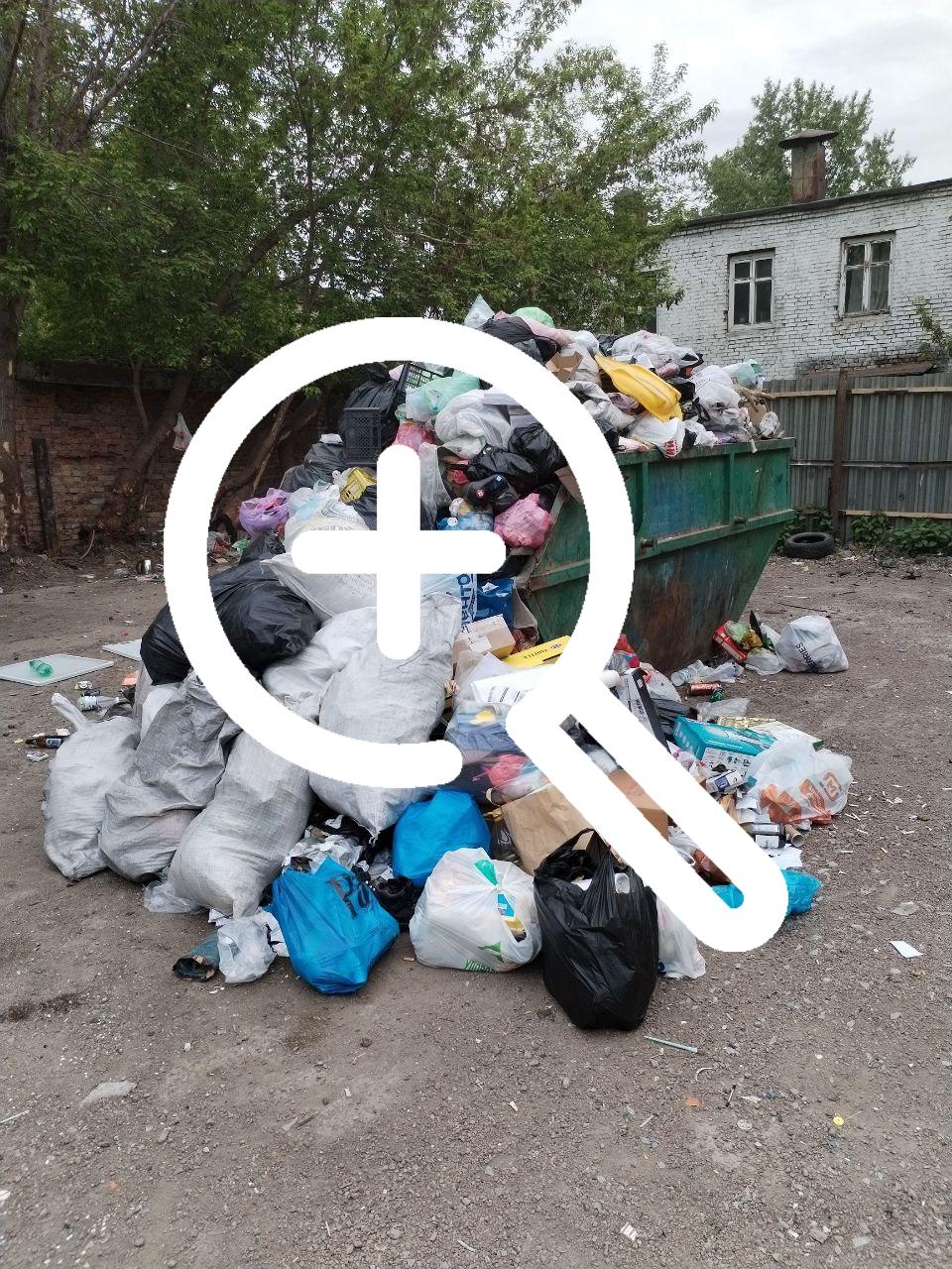 От читателя: Территория Мичурина 63 и Новая 4. Мусор не...