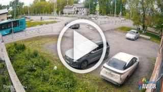 Мотоциклист устроил жесткое ДТП в Новокузнецке