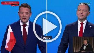 Кандидат в президенты Польши закинулся снюсом прямо на теледебатах.
