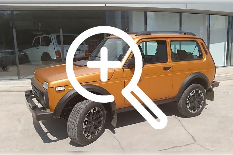 В сети появились фотографии Lada Niva Sport с матовым...