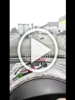 Жесткое ДТП в Кемерово на Южном в районе остановки...