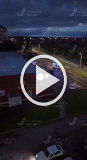 Во дворе 19 дома Центрального микрорайона Саяногорска...