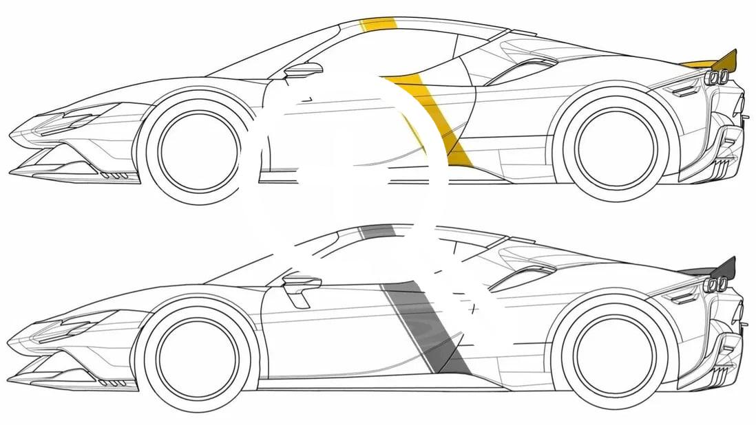 Ferrari запатентовала в России суперкар SF90 Stradale