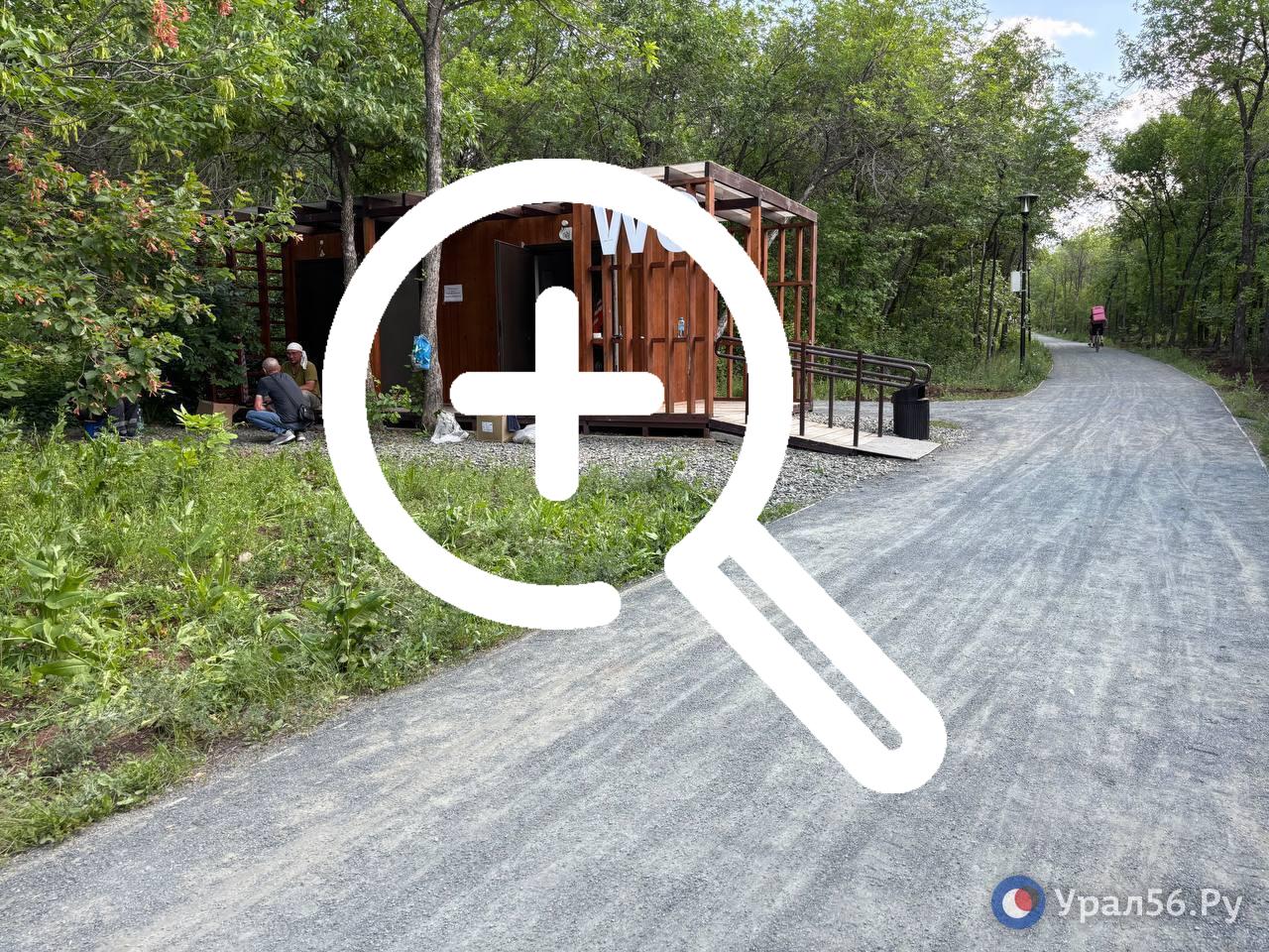 В Оренбурге в парке «Березка» начался ремонт общественных...