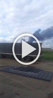 Видео взлета беспилотника из грузовика в Усолье-Сибирском Иркутской области