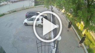 На Стрелочников подросток решил пробежаться по чужому...