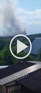 Под Екатеринбургом почти сутки продолжается тушение пожара на свалке