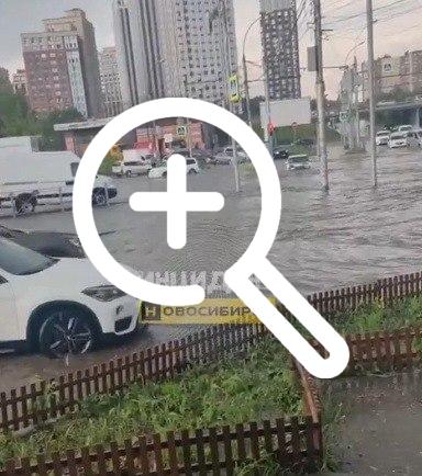 Итоги грозы и ливня подвели в Новосибирске