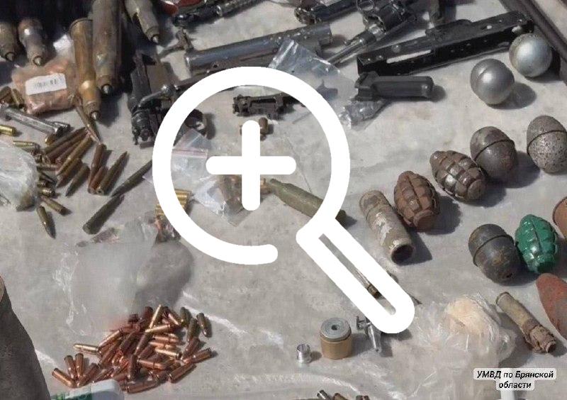 Мужчину со взрывчаткой и оружием задержали в Брянском районе