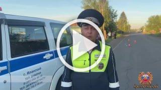 В Иланском сотрудники полиции устанавливают обстоятельства смертельного ДТП с 7-летнем ребенком