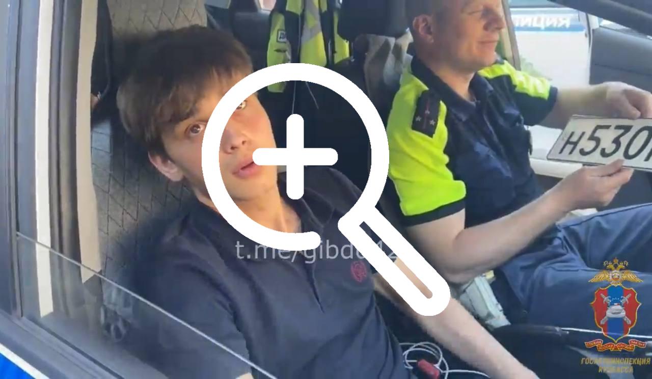 В Кемерово бесправник на «Приоре» с подложными номерами накопил штрафов на 178 тыс. руб. и устроил ДТП.