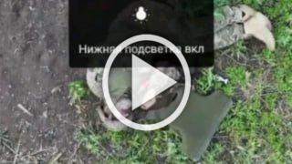 Xoxлы мчались на свиновозке на наши позиции на Купянском...