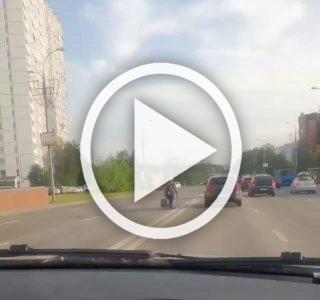 «Зачем тротуар, если можно пойти прямо по дороге?», —...
