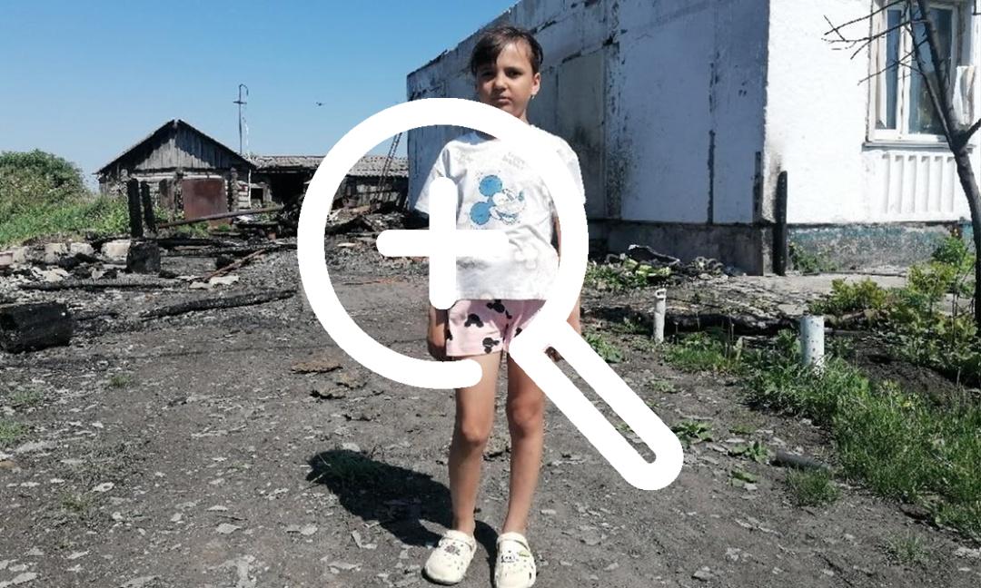 Восьмилетняя девочка спасла из огня двух младших братьев