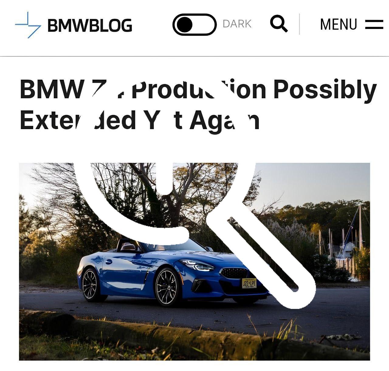 BMW передумал снимать с производства Z4 — на него неожиданно ВЗЛЕТЕЛ спрос.