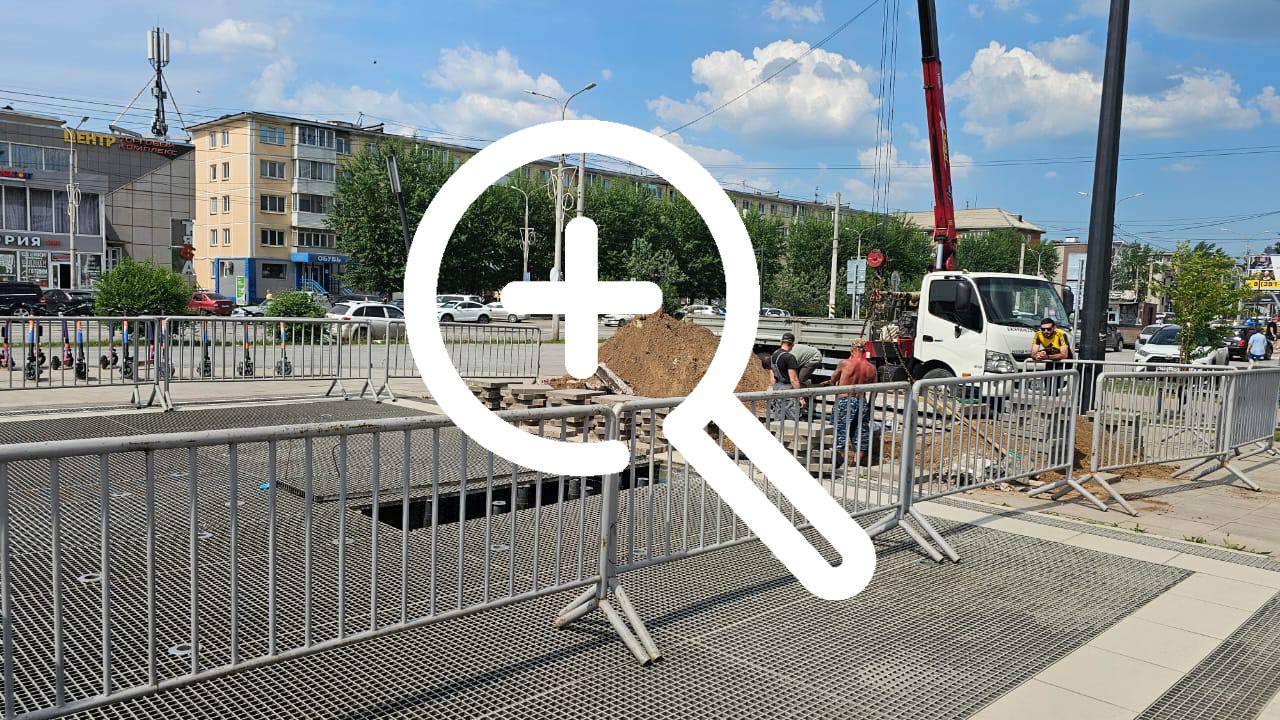 Не выдержал сибирских морозов: главный фонтан пока не заработает