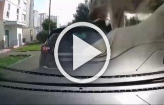 Когда в Бутово града не было, а машина все равно сильно...