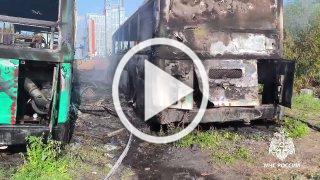 В Иркутске сотрудники МЧС России ликвидировали пожар на...
