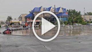 По иронии судьбы ремонт главного городского фонтана...