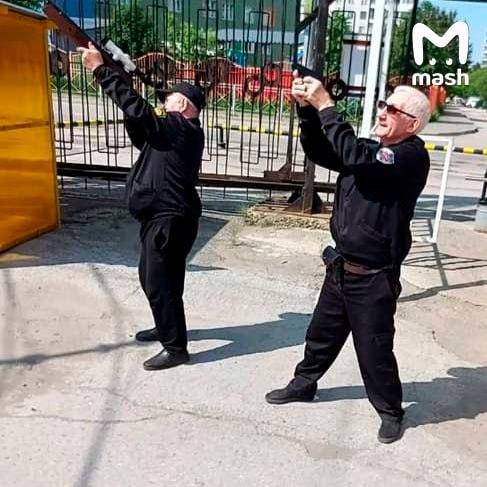 Новосибирским ЧОПовцам с предприятия...