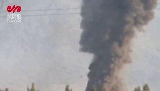 Крик женщины и звуки взрывов — кадры удара Израиля по...