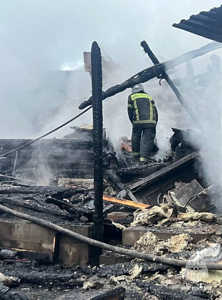 Пятеро детей погибли на пожаре в Московской области....