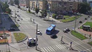 Автобус с пассажирами загорелся на ходу в Новокузнецке