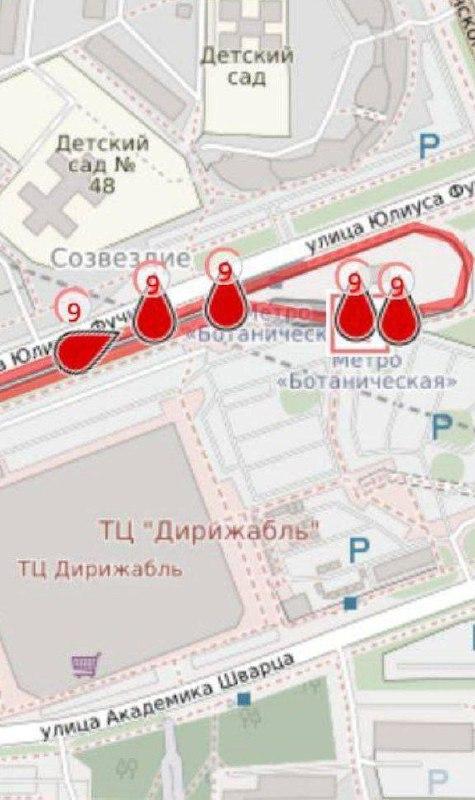 Трамваи и троллейбусы встали из-за мощного ливня