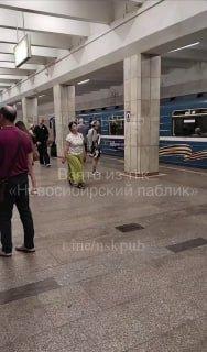 В Новосибирске остановили метро по техническим причинам...