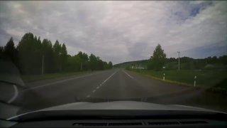 Кемеровчанин помог оштрафовать водителя за выезд на встречную полосу