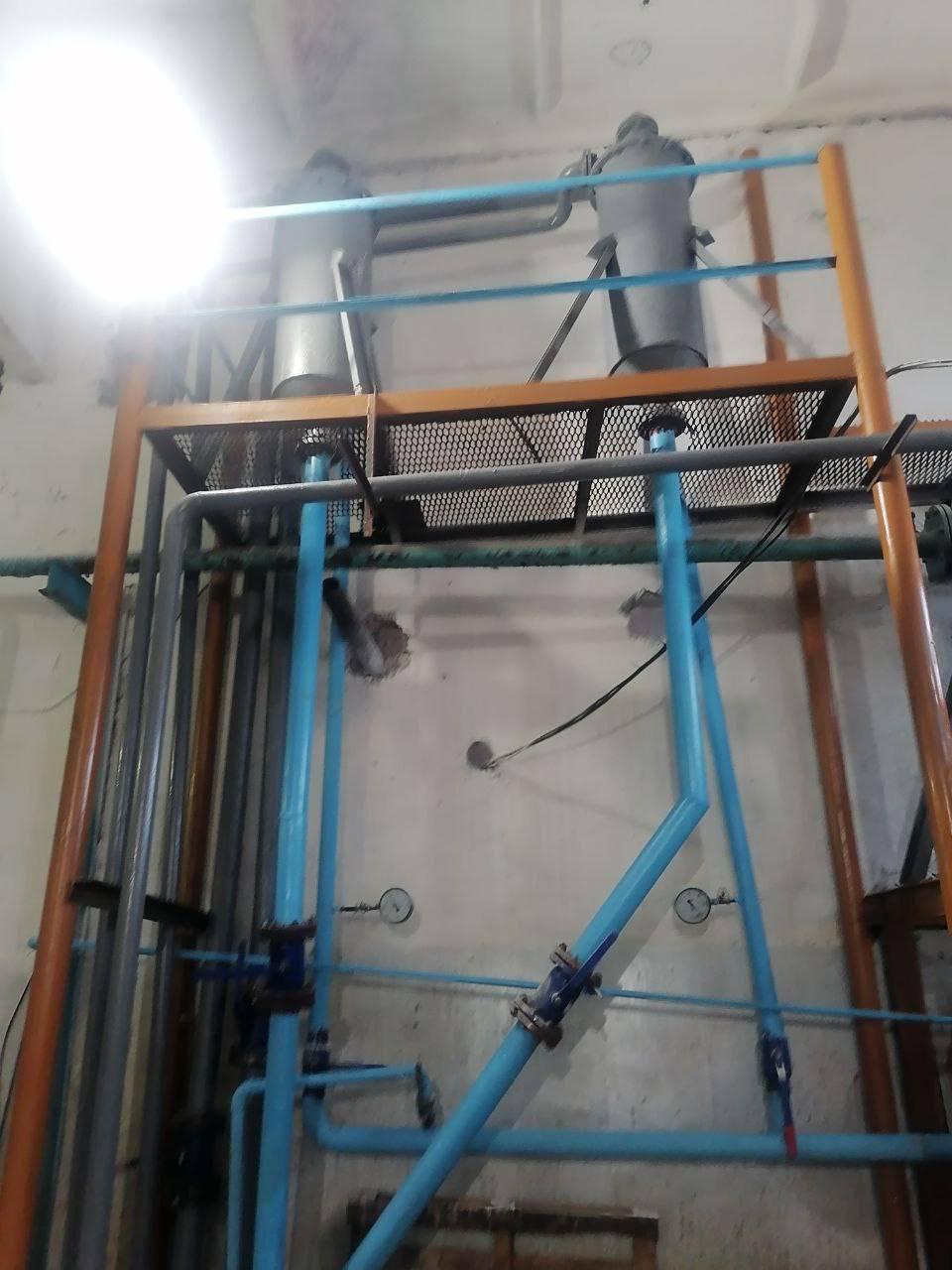Установка очистки газов на мясокомбинате в Ачинске...