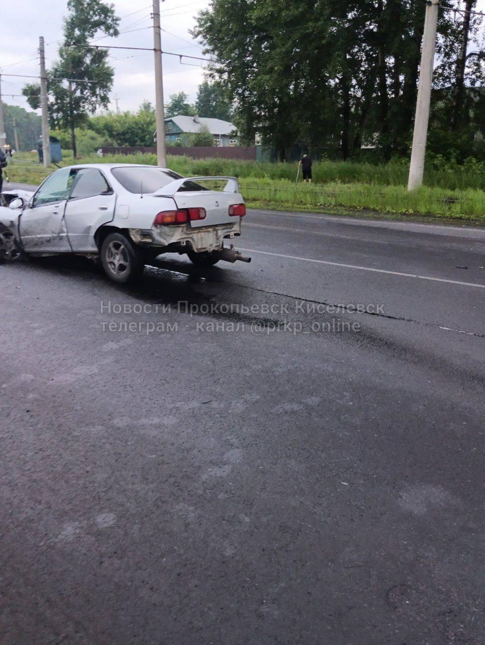 Жесткое ДТП в Прокопьевске на 