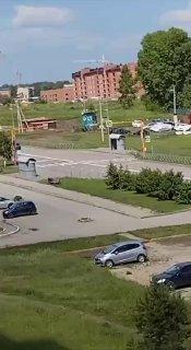 В Юрге рабочий автомобиль, который должен был наносить...
