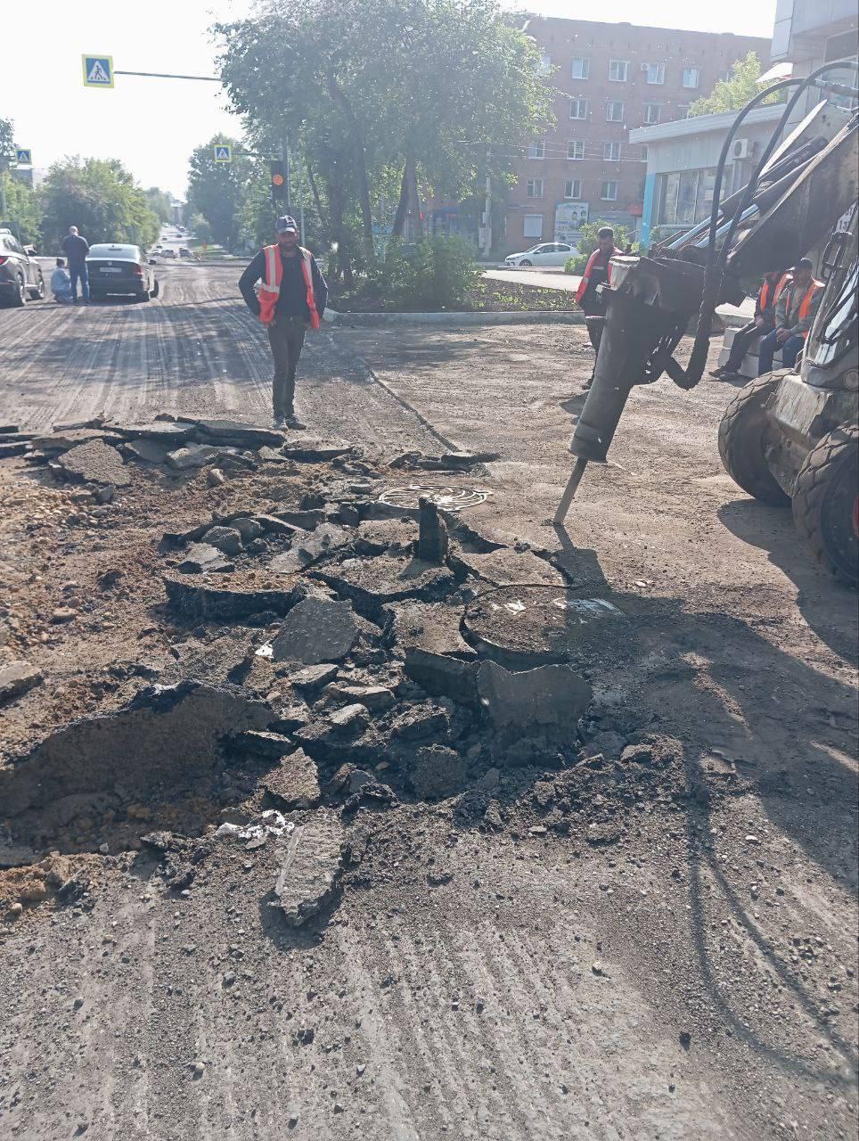 Дорожные ремонты с 12 по 14 июня. В выходные дни в...