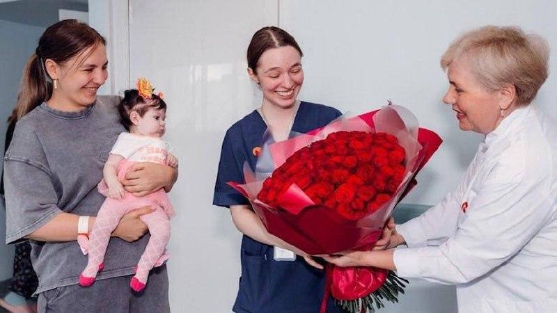 Каменистую опухоль в сердце трёхмесячной девочки успешно...