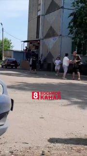 Потасовка с применением ножа произошла во дворе на Джамбульской