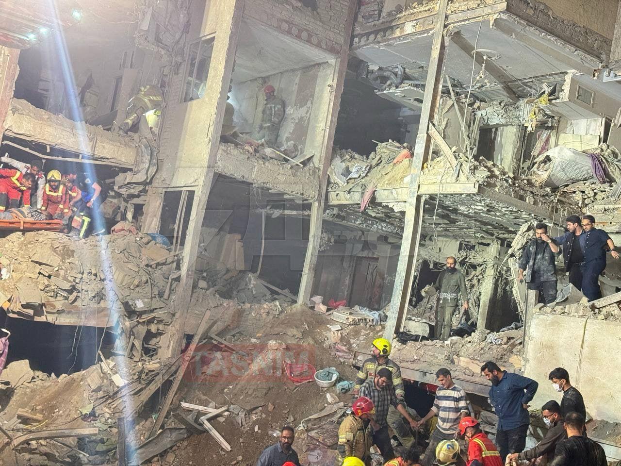 Ракета Израиля попала в жилые дома в Тегеране