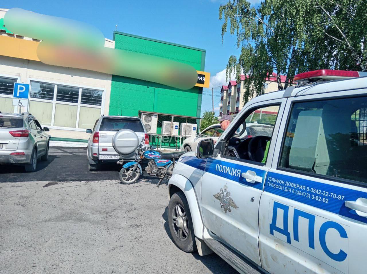 В Темиртау 13-летний подросток попался за рулём мотоцикла