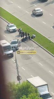 Серьёзное ДТП с участием мотоцикла и фуры произошло...