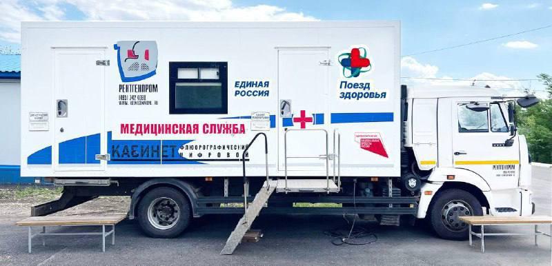 🚑«Поезд здоровья» работает в Оренбуржье В июне-июле...