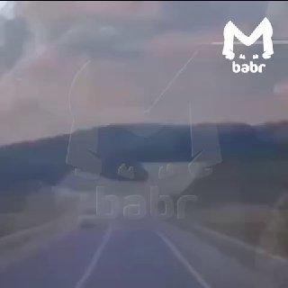 Жёсткое двойное ДТП попало на камеру в Забайкалье. Погиб...