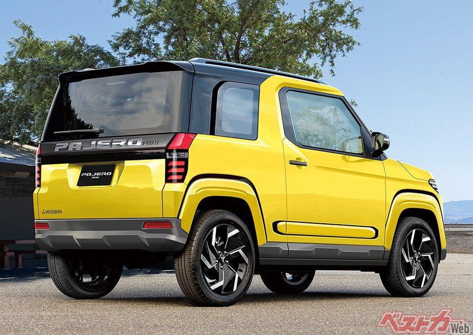Mitsubishi возродит легендарный Pajero Mini.