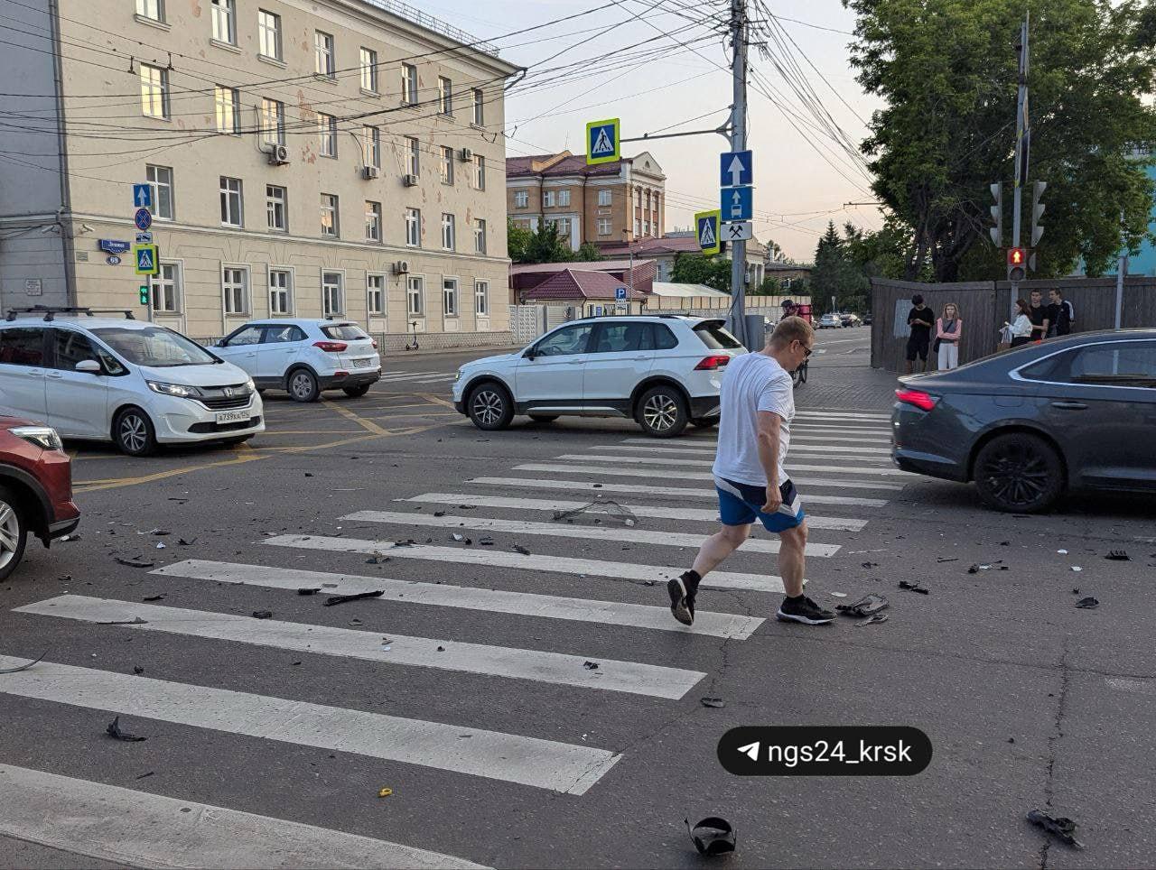 Полицейский «УАЗ» перевернулся в аварии на Вейнбаума