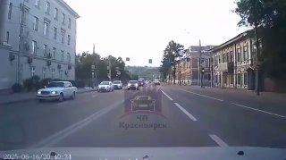 Момент аварии на Вейнбаума
