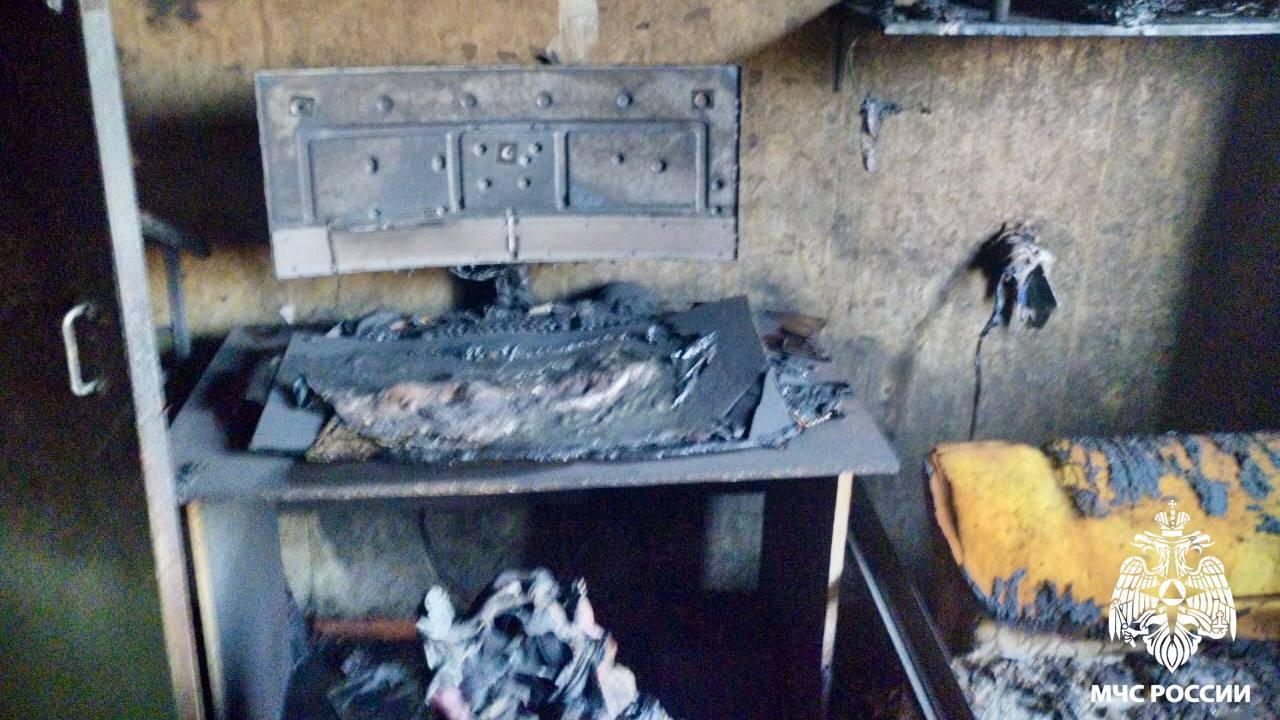 Электросамокат загорелся в Кузбассе