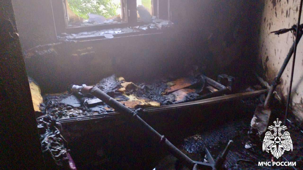 Электросамокат загорелся в Кузбассе