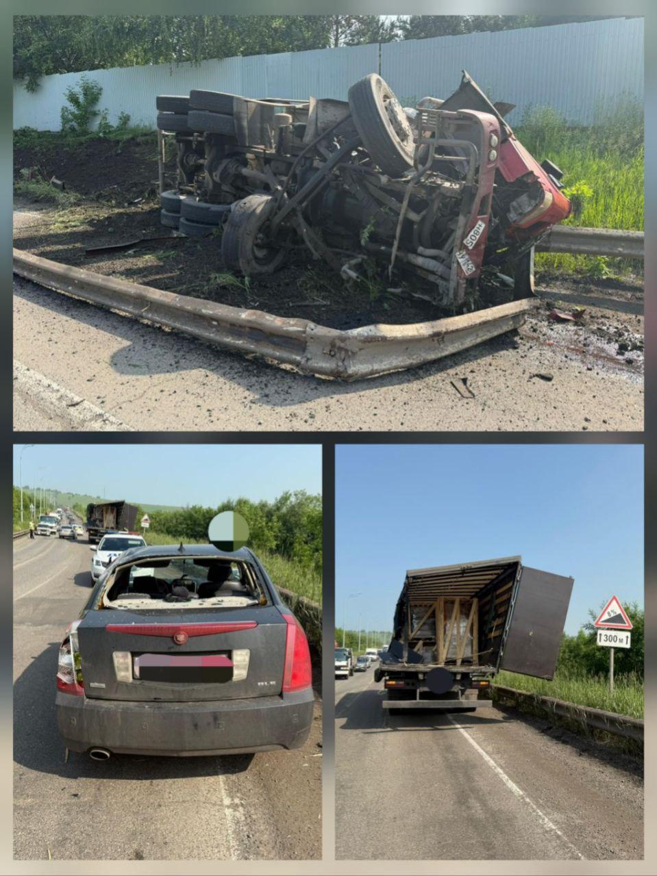 В Новокузнецке полицейские устанавливают обстоятельства ДТП с участием трех автомобилей